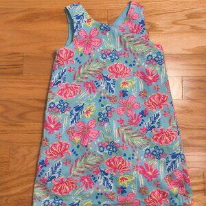 Tommy Bahama, Girls Sleeveless Floral Design Shift Dress, Girls Size 8 (GU)